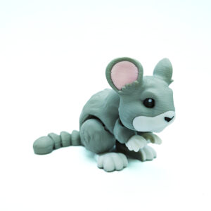 Figura Ratón Creativo 3D Impreso