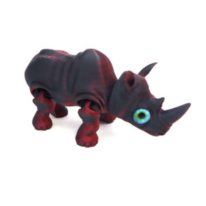 Miniatura Rinoceronte 3D