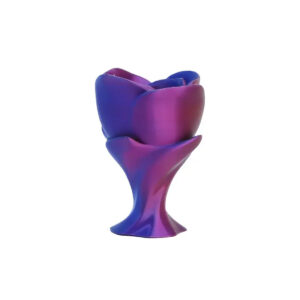 Figura Rosa Flor 3D Impresa