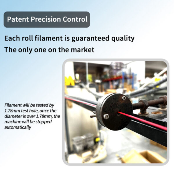 Filamento PLA 3D 1.75mm 1KG Alta Precisión