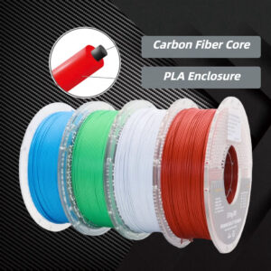 Filamento PLA de Fibra