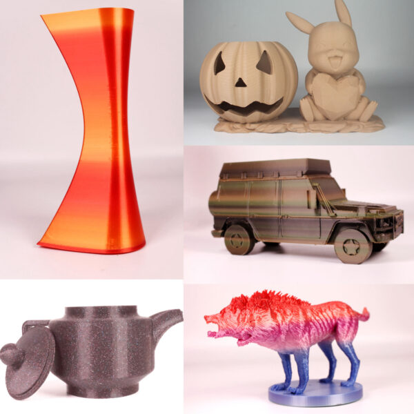 Filamento PLA Pro Luminiscente 1.75mm para Impresión 3D