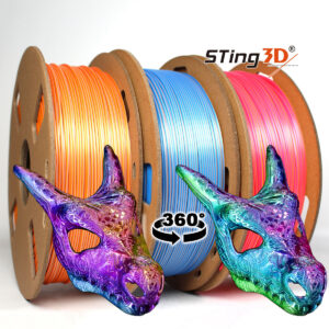 filamento PLA tricolor