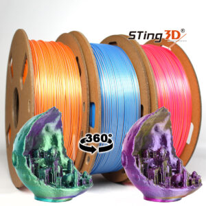 Filamento PLA Tricolor