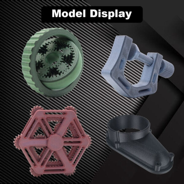 Colorful PLA Carbon Fiber 3D Printing Filament 1.75mm