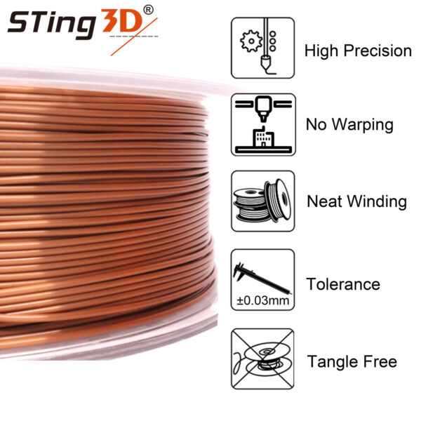 Filamento PETG 1.75mm Alta Resistencia