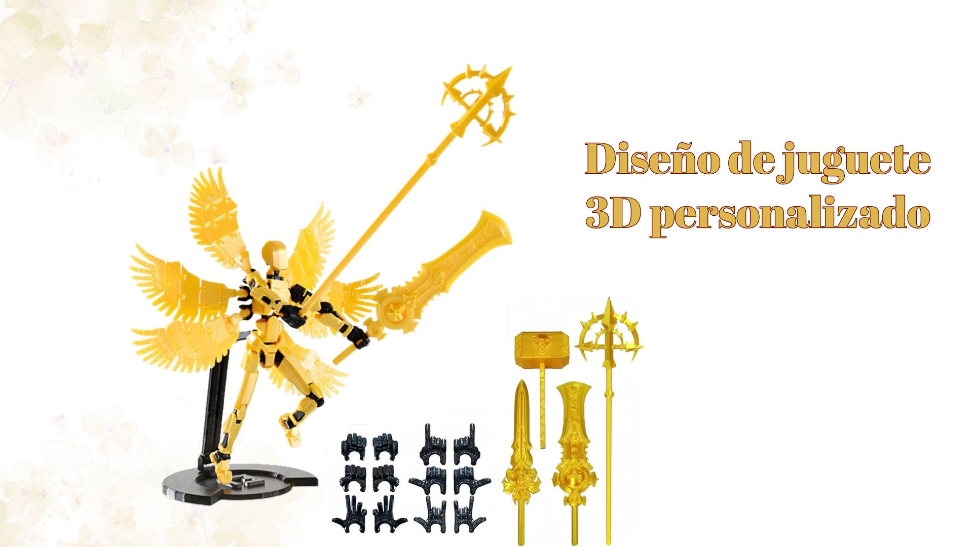 Diseño de juguetes personalizados mediante impresión 3D: desde ajolotes hasta figuras de acción personalizables