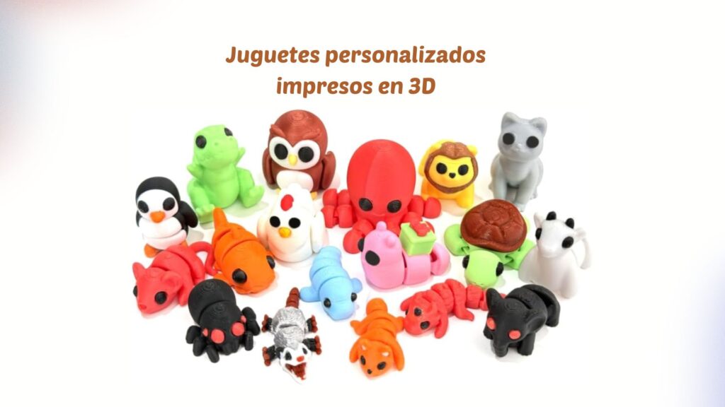 Sostenibilidad e innovación: cómo los juguetes impresos en 3D personalizados