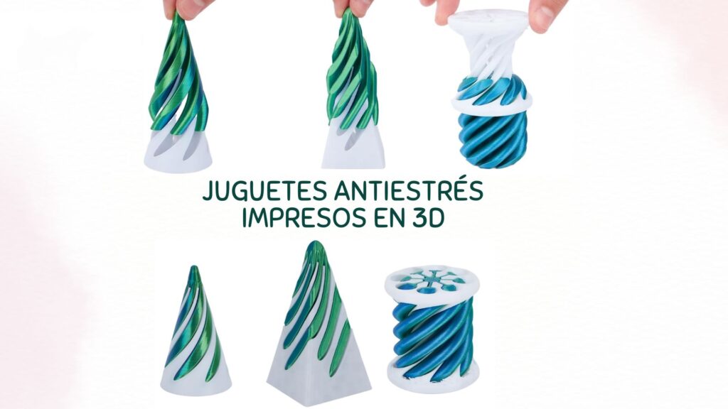 Juguetes antiestrés impresos en 3D vs. juguetes antiestrés producidos en masa
