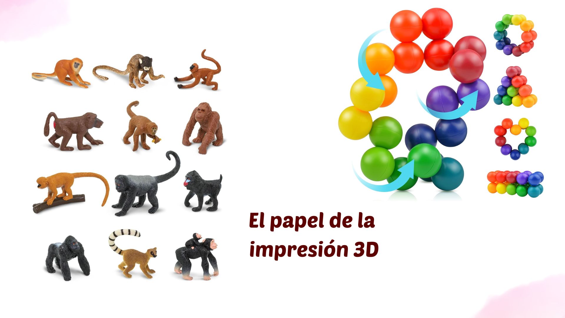 El papel de la impresión 3D en la creación de juguetes interactivos: comparación de gusanos, gorilas y otras figuras imprimibles