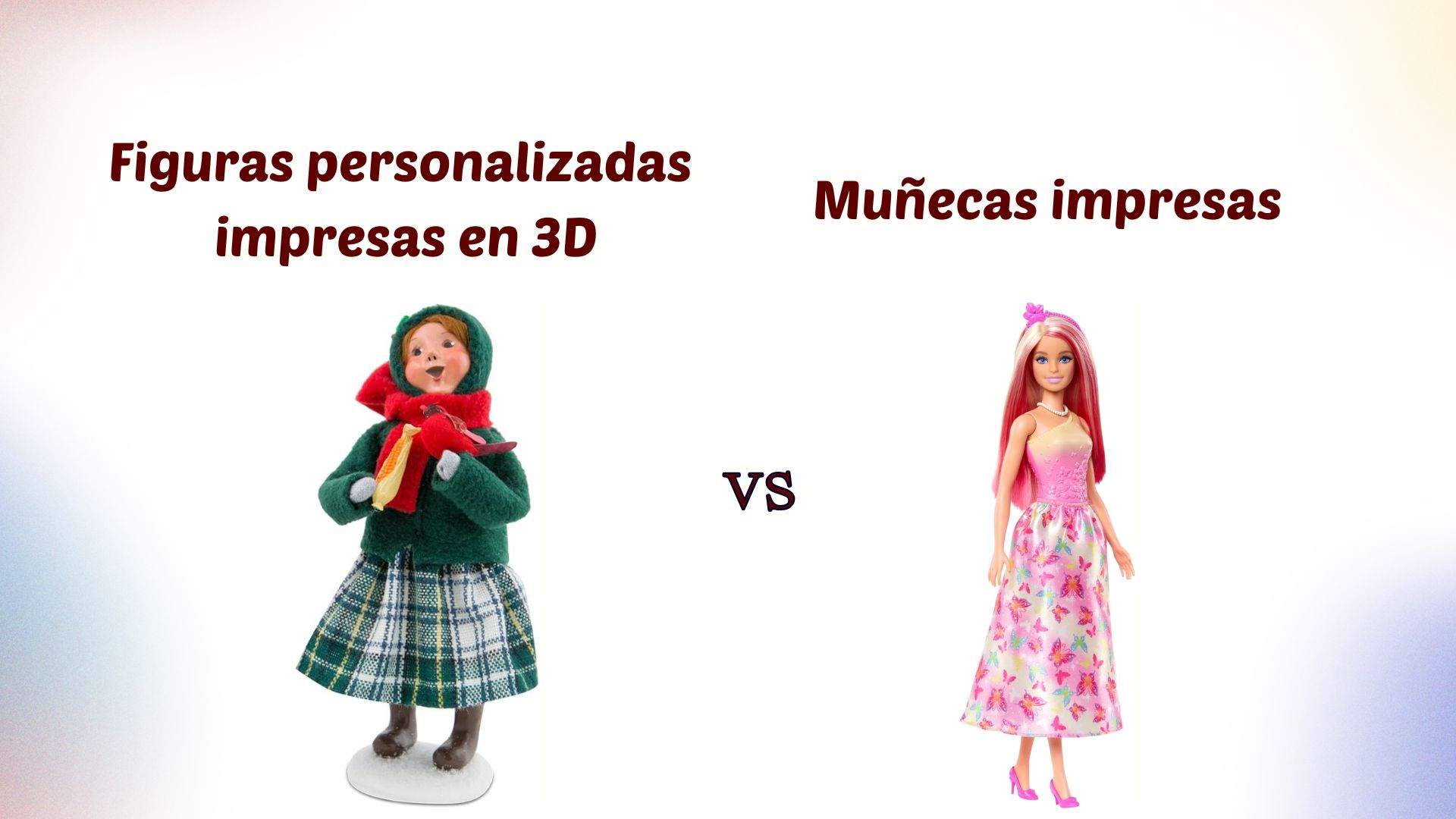 Figuras impresas en 3D personalizadas versus muñecas impresas: cuál ofrece más libertad creativa para los entusiastas de los juguetes?