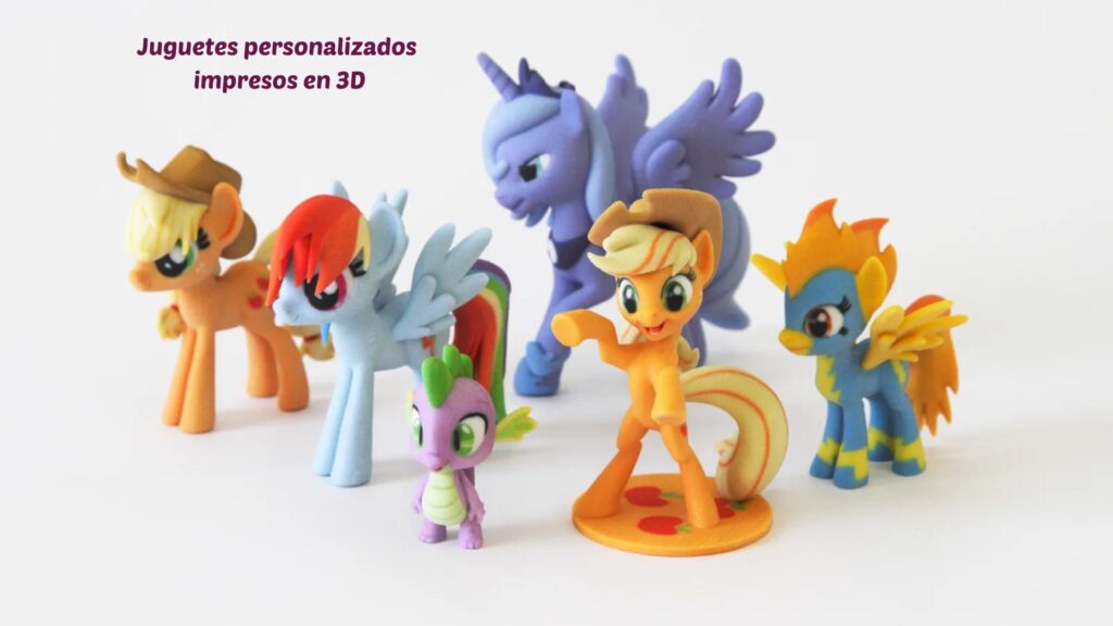 juguetes impresos en 3D personalizados