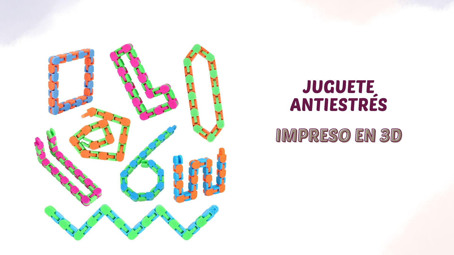 juguete antiestrés impreso en 3D